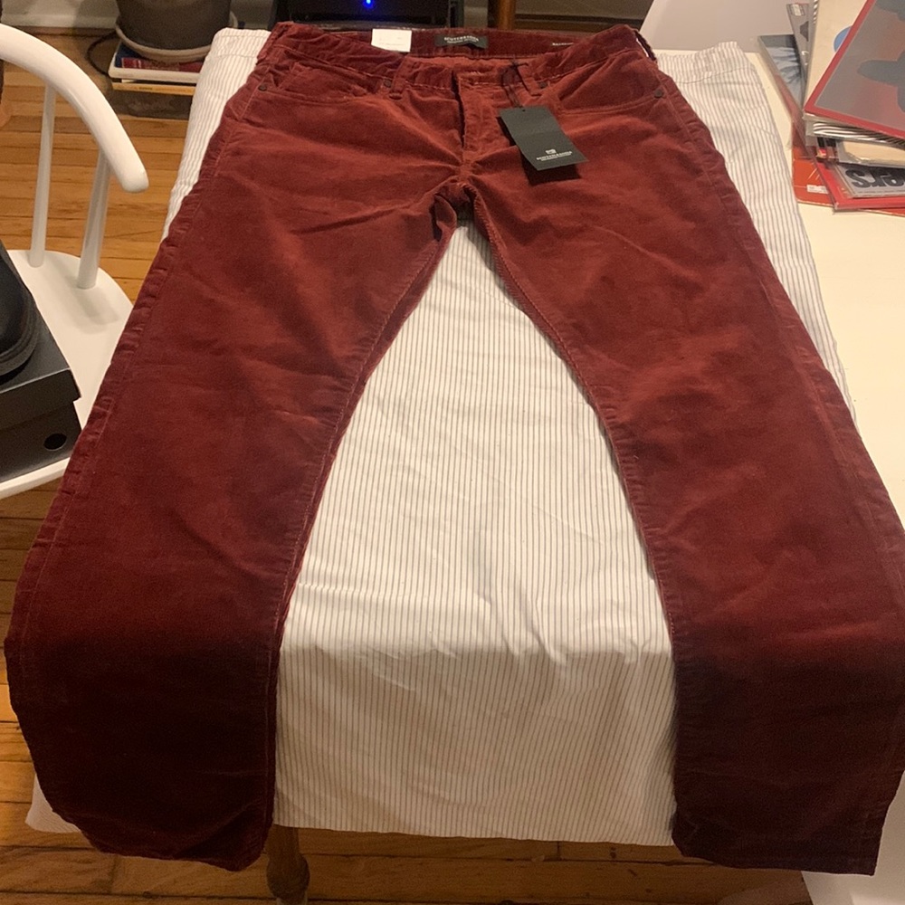 Men’s, slim fit, Scotch & Soda corduroy pants 31x32